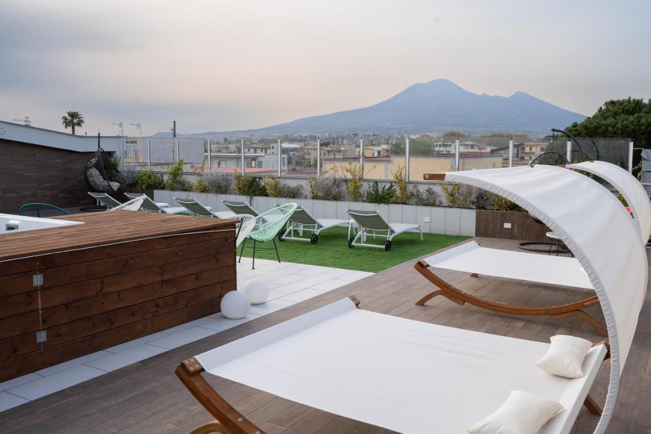 Houses & Rooftop Pompei - Sky Εξωτερικό φωτογραφία